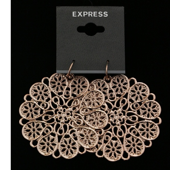 Express Jewelry - Express Dangle-Earrings Bronze NWT